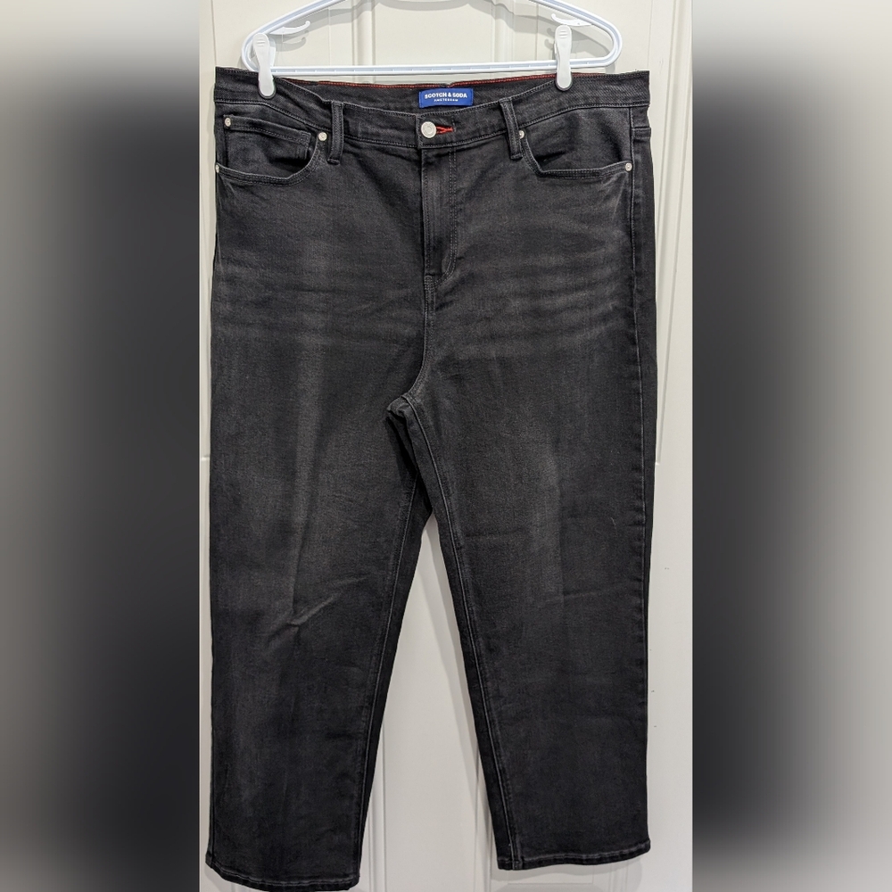 Scotch & Soda Men's Dark Gray Skinny Jeans
